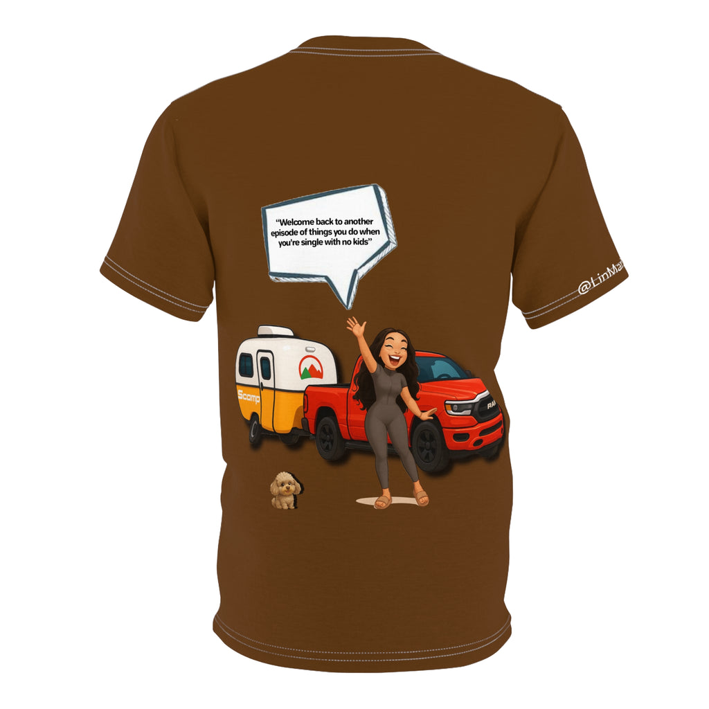 Woman T-Shirt -  LinMarie "Y'all hear that?!"