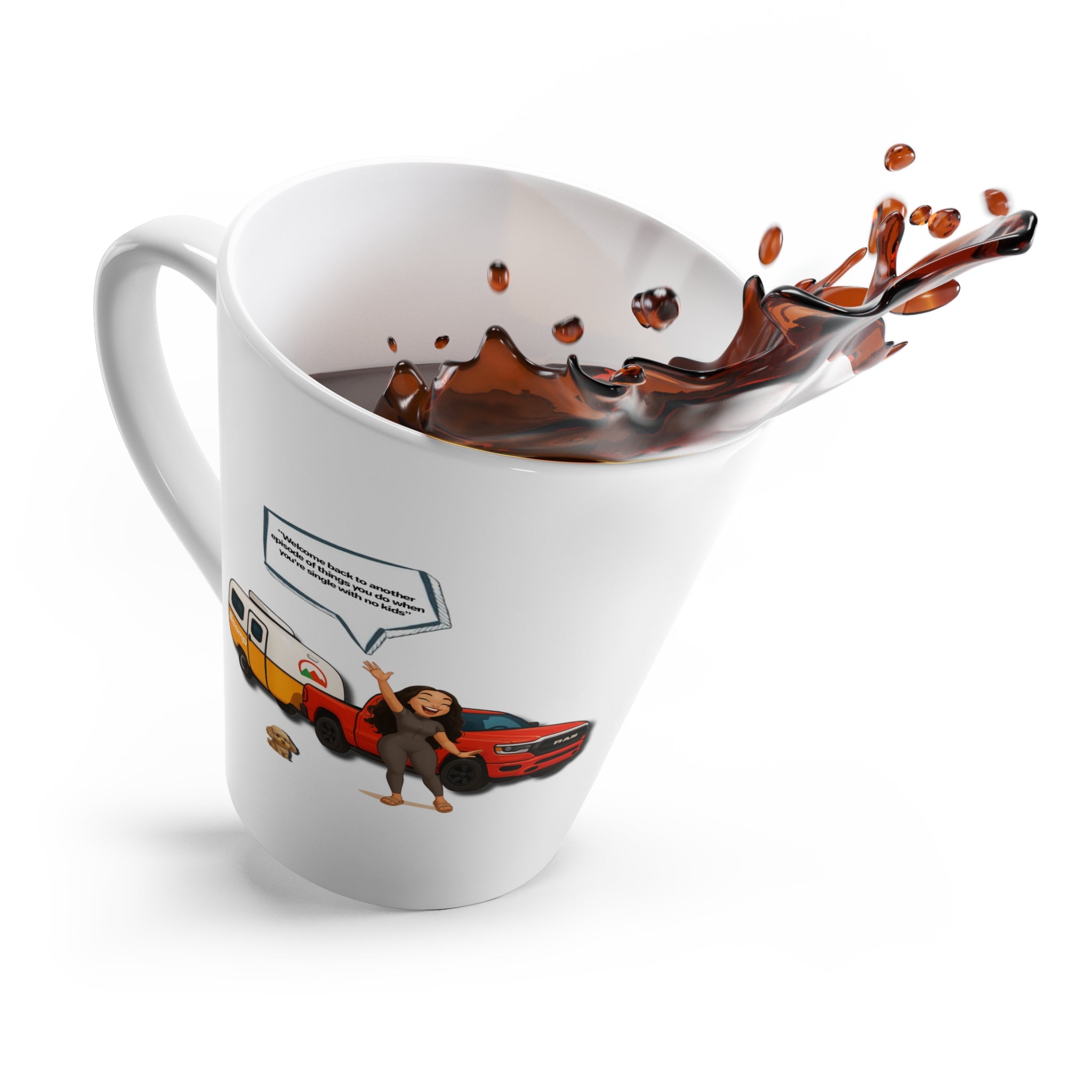 LinMarie Latte Mug - "Y'all hear that"