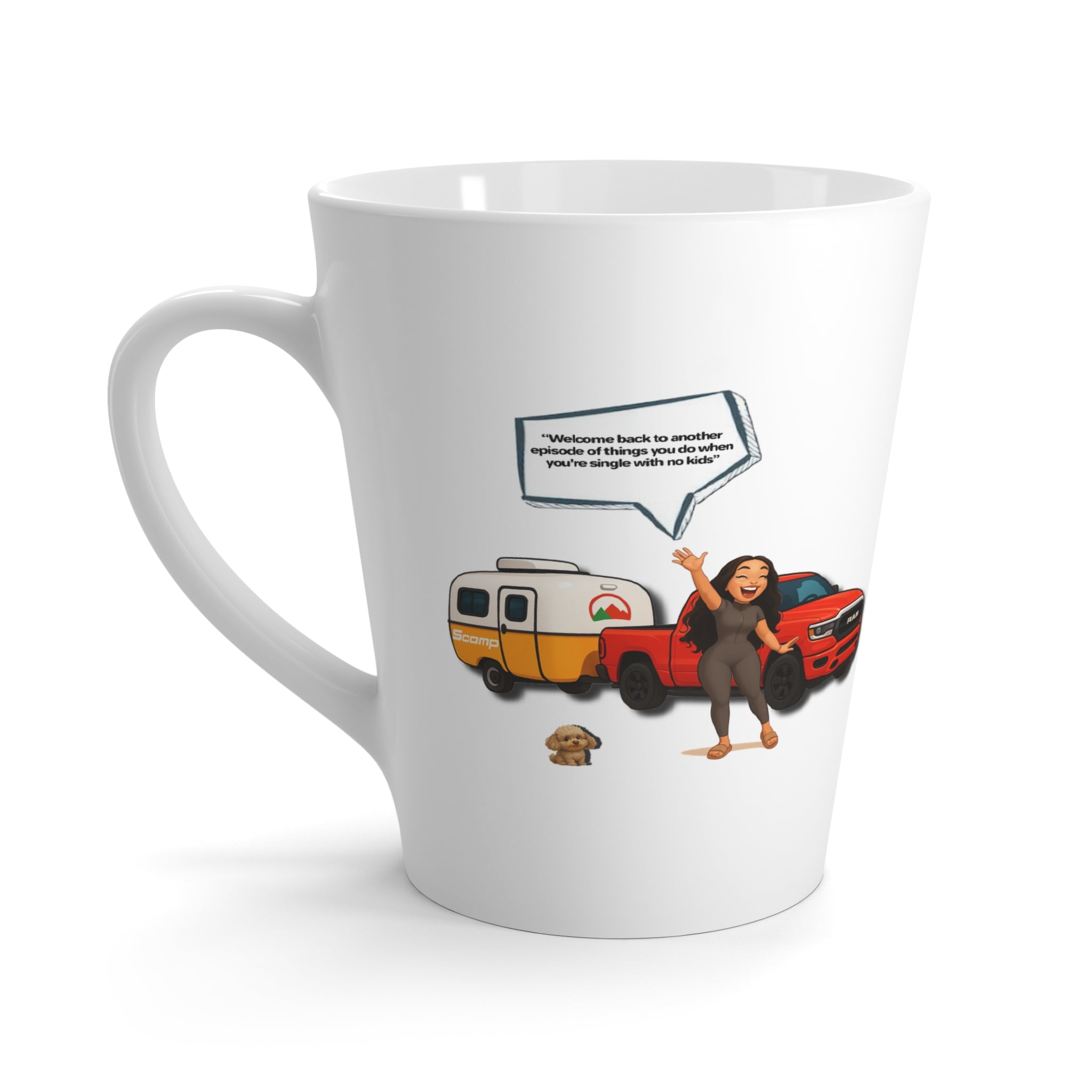 LinMarie Latte Mug - "Y'all hear that"