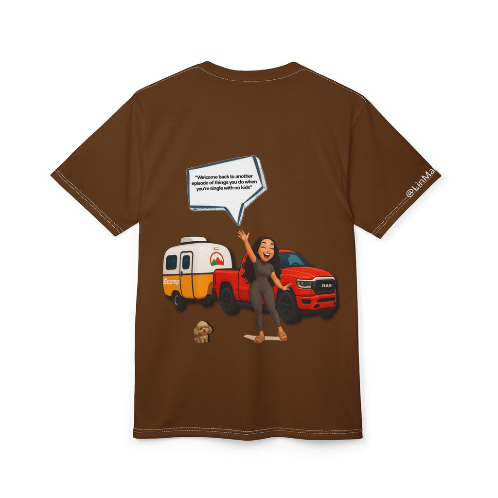 Woman T-Shirt -  LinMarie "Y'all hear that?!"