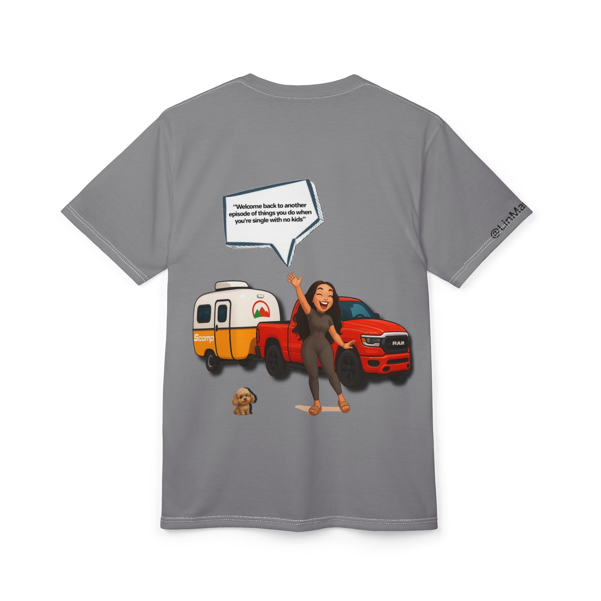 Woman T-Shirt -  LinMarie "Y'all hear that?!"