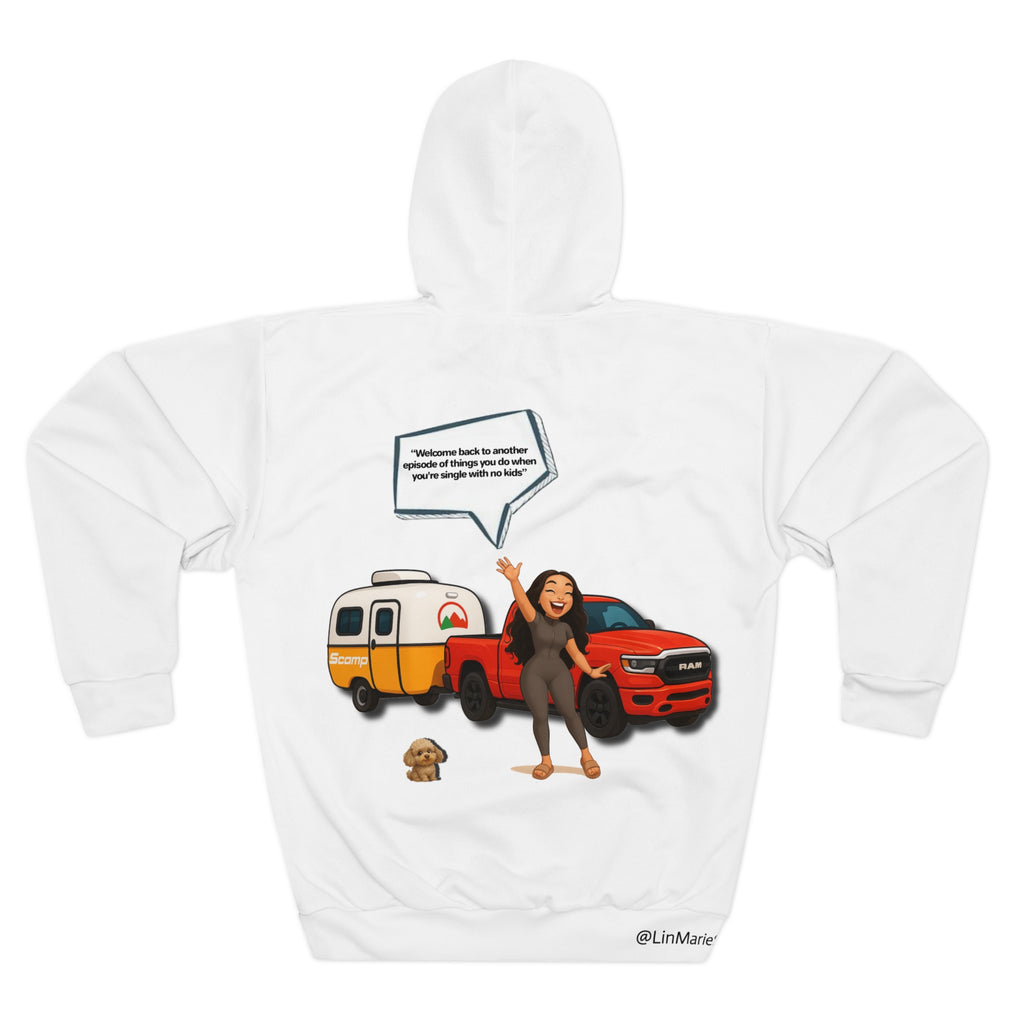 Unisex Pullover Hoodie -  LinMarie "Y'all hear that?!"