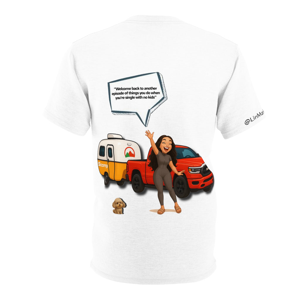 Woman T-Shirt -  LinMarie "Y'all hear that?!"