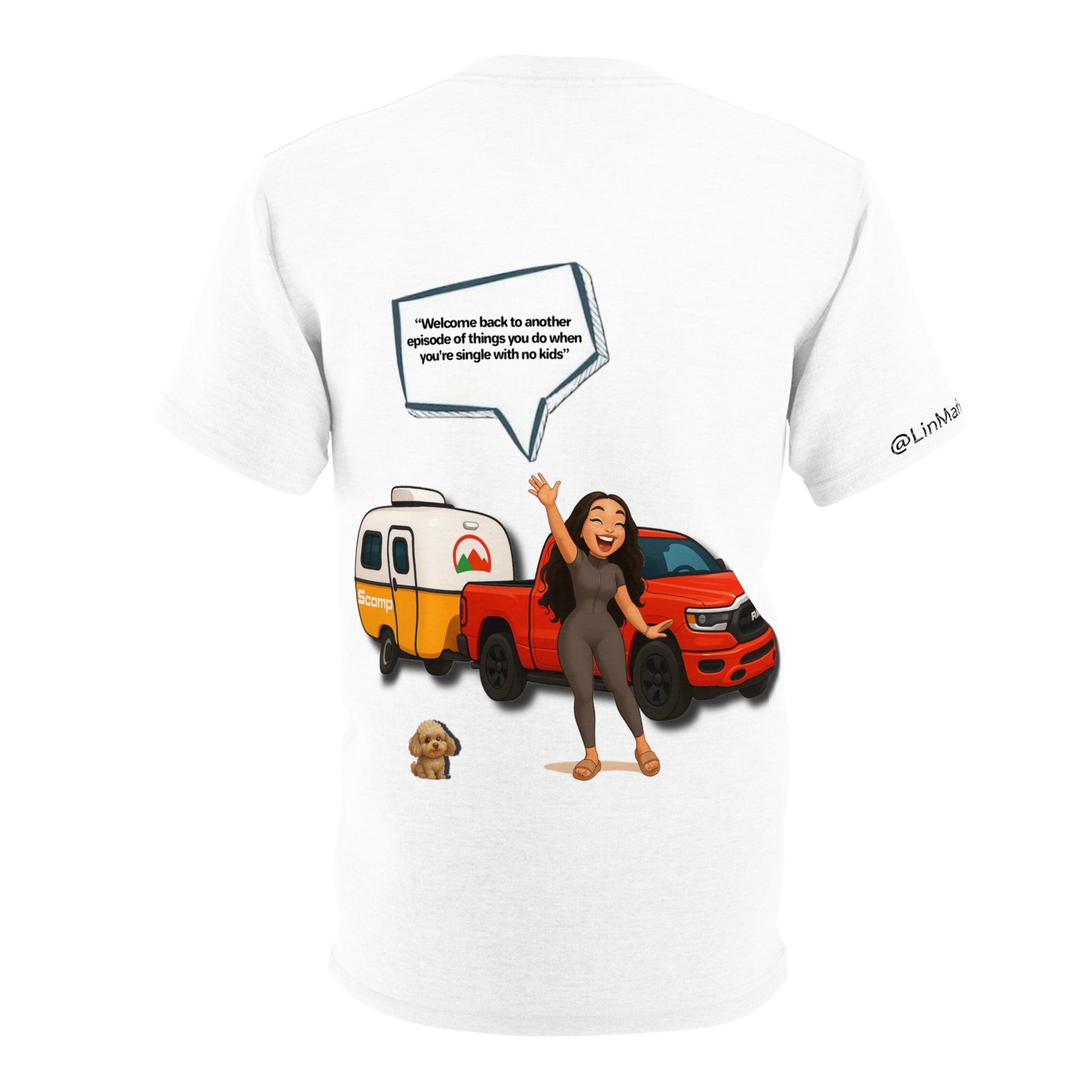 Woman T-Shirt -  LinMarie "Y'all hear that?!"