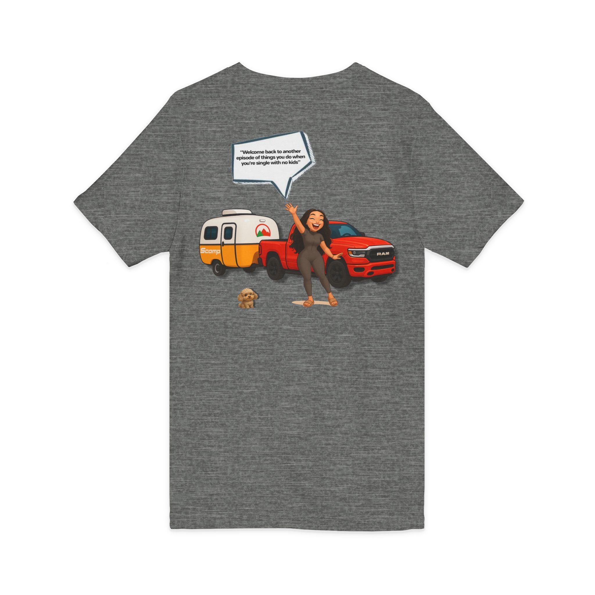 V‑Neck Tee  LinMarie "Y'all hear that?!"