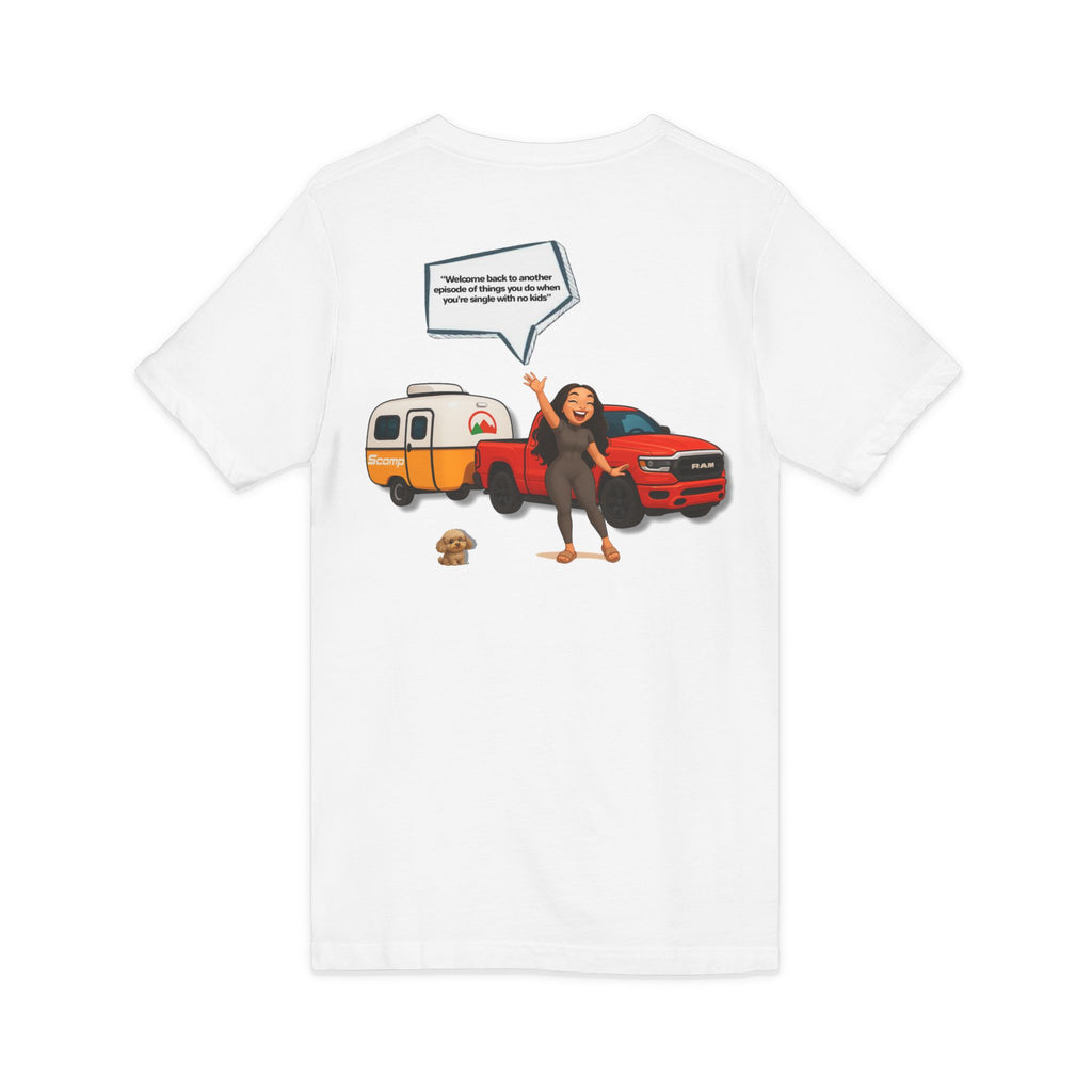 V‑Neck Tee  LinMarie "Y'all hear that?!"