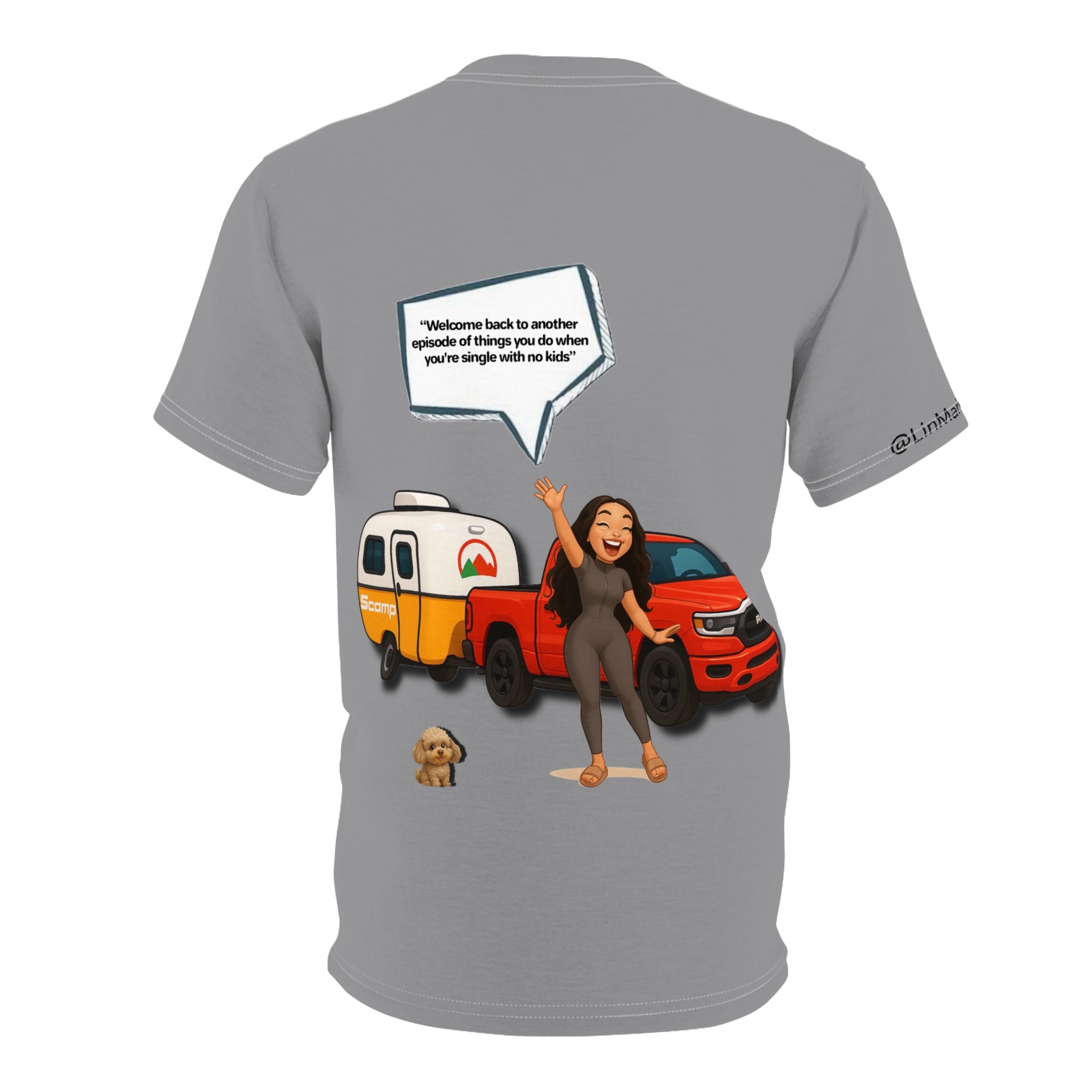 Woman T-Shirt -  LinMarie "Y'all hear that?!"